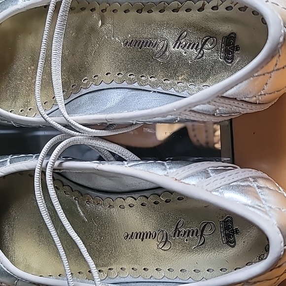 Juicy Couture Y2K Quilted Mary Jane Ballet Flats - Picture 5 of 16